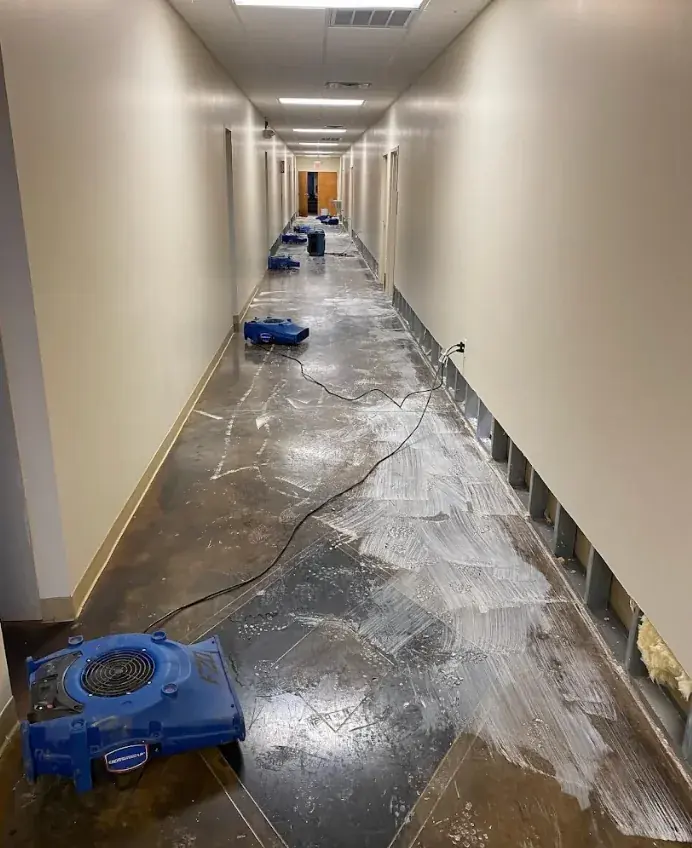 Water damage restoration work in Oakland, CA